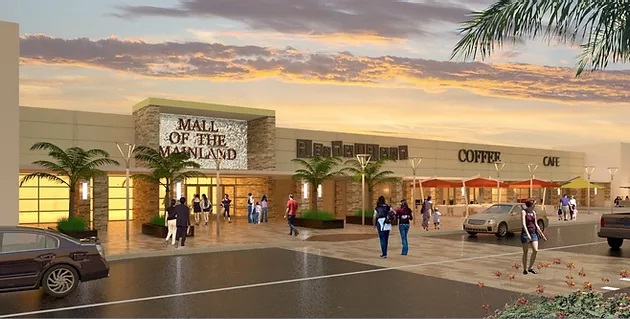 mainland city centre rendering